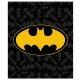 Batman Black coral fleece polár takaró 120x150cm