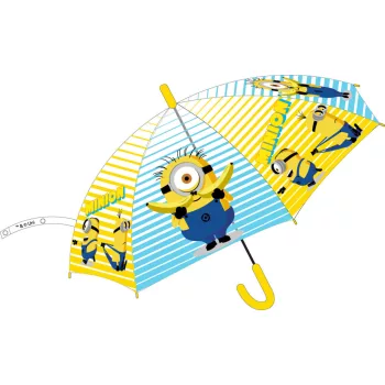 Minyonok Banana gyerek félautomata esernyő Ø68 cm