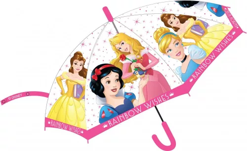 Disney Hercegnők Rainbow Wishes gyerek félautomata esernyő Ø68 cm