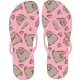 Pusheen Pink gyerek papucs, Flip-Flop 25-34