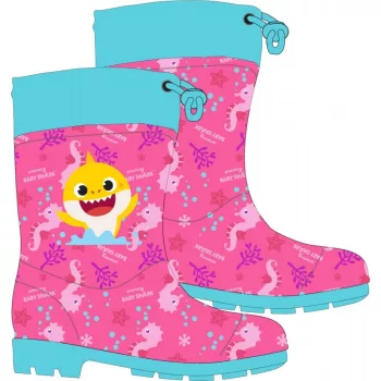 Baby Shark Pink gyerek gumicsizma 23-32