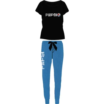 Pepsi Black női pizsama S-XL