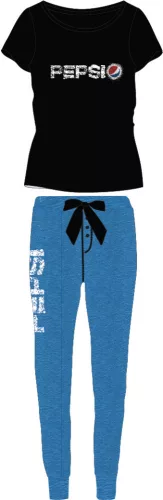 Pepsi Black női pizsama S-XL