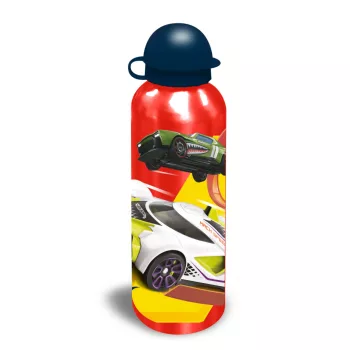 Hot Wheels Red alumínium kulacs ivókupakkal 500 ml