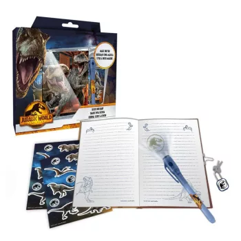 Jurassic World Dominion napló + mágikus toll szett