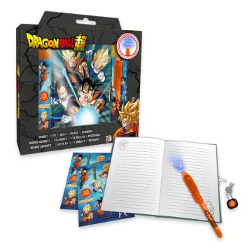 Dragon Ball Power Up napló + mágikus toll szett