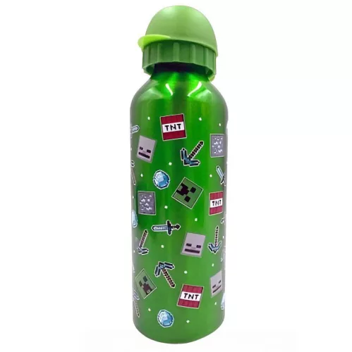 Minecraft Game On alumínium kulacs ivókupakkal 500 ml