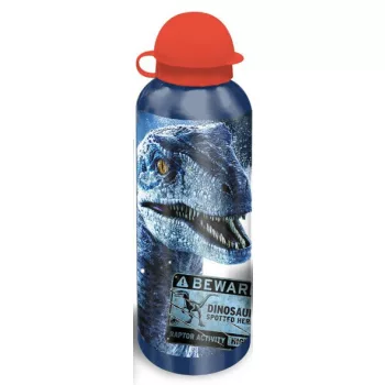 Jurassic World Raptor alumínium kulacs ivókupakkal 500 ml