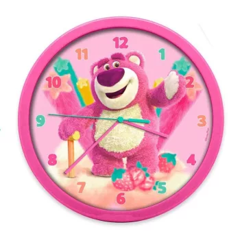 Disney Játékháború Lotso Strawberry falióra 25 cm