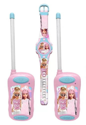 Barbie Cool Walkie Talkie + digitális karóra szett