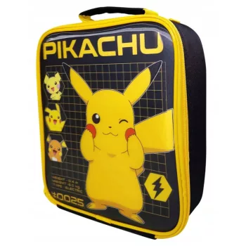   Pokémon Pika 0025 thermo uzsonnás táska, hűtőtáska 22 cm