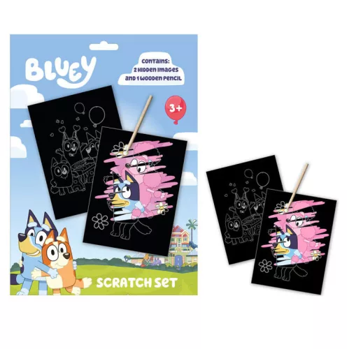 Bluey Life scratch képkarcoló készlet
