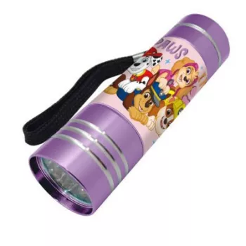 Mancs Őrjárat Future Leader Purple LED elemlámpa 9 cm