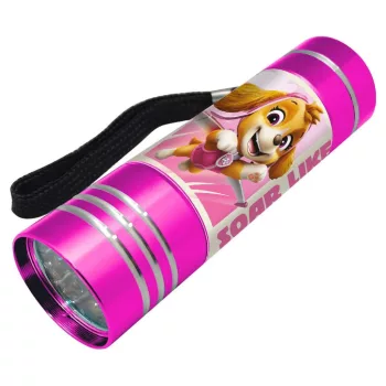 Mancs Őrjárat Duty Calls Pink LED elemlámpa 9 cm