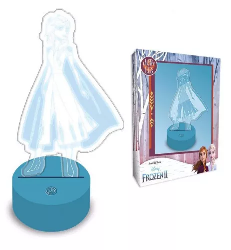 Disney Jégvarázs Elsa 2D LED Lámpa