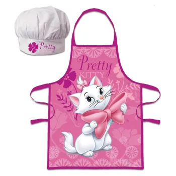   Disney Marie Cica Pretty Kitty gyerek kötény 2 darabos szett