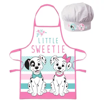   Disney 101 Kiskutya Little Sweetie gyerek kötény 2 darabos szett