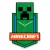 Minecraft Green XL falióra 50 cm