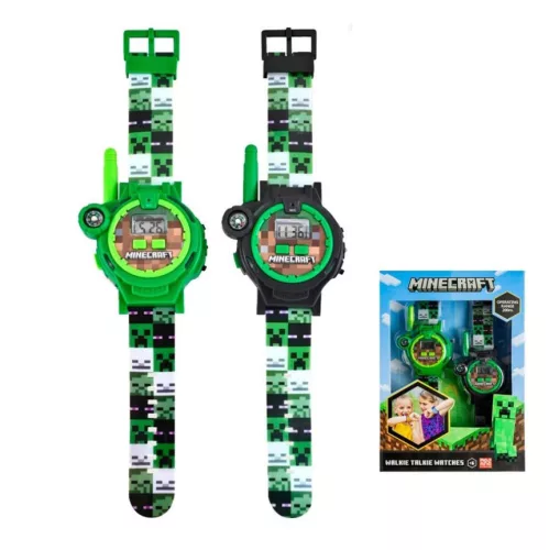 Minecraft Pixel Walkie Talkie és karóra szett
