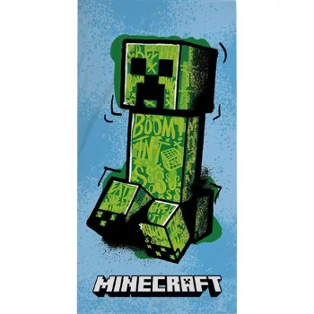   Minecraft Creeper fürdőlepedő, strand törölköző 70x140cm
