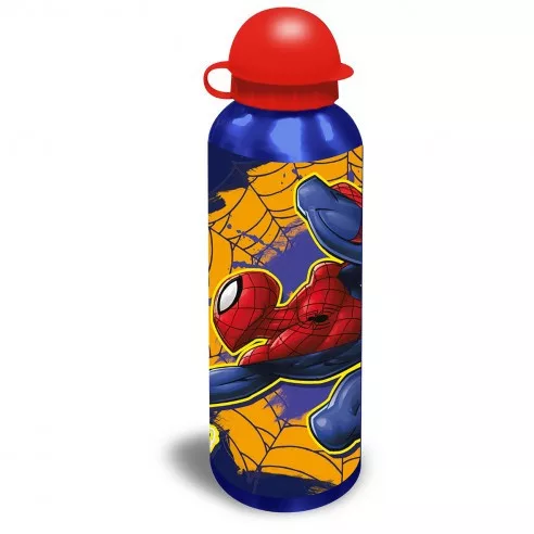 Pókember Web-Slinger Yellow alumínium kulacs ívókupakkal 500 ml