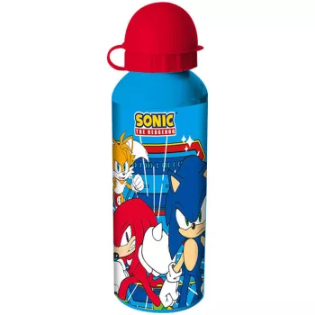   Sonic a sündisznó Prime Team alumínium kulacs ívókupakkal 500 ml