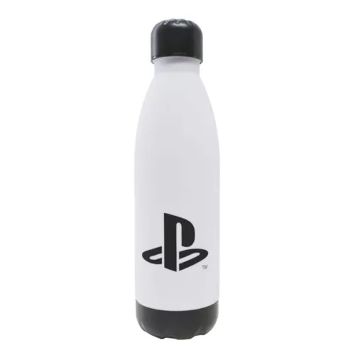 PlayStation Game White műanyag kulacs csavaros kupakkal 650 ml