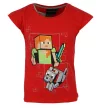 Minecraft Pixel Power gyerek rövid póló, felső 4 - 8 év / 104 - 128 cm