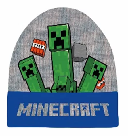Minecraft Creepers gyerek sapka 54-56 cm