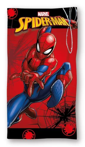 Pókember Web Action fürdőlepedő, strand törölköző 70x140cm (Fast Dry)
