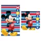 Disney Mickey Striped kéztörlő, arctörlő, törölköző szett