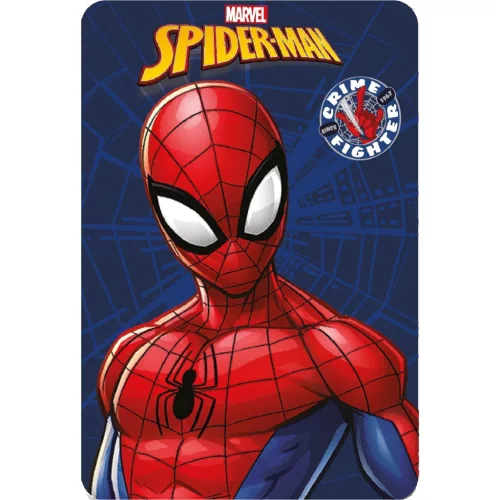 Pókember Crime Fighter Blue polár takaró 100x140cm