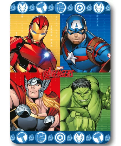 Bosszúállók Hero Force polár takaró 100x140cm