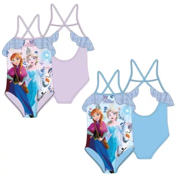   Disney Jégvarázs Sisters gyerek fürdőruha, úszó 3 - 8 év / 98 - 128 cm
