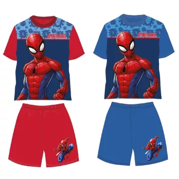 Pókember Web gyerek rövid pizsama 3 - 8 év / 98 - 128 cm