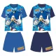 Sonic a sündisznó Blue Blur gyerek rövid pizsama 3 - 8 év / 98 - 128 cm