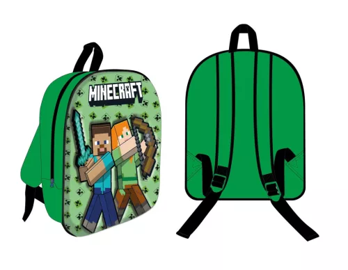 Minecraft Block Battlers 3D hátizsák, táska 30 cm