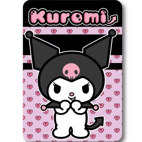 Hello Kitty Kuromi Heart polár takaró 100x140cm