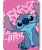 Disney Lilo és Stitch, A csillagkutya Pink Wave polár takaró 100x140cm