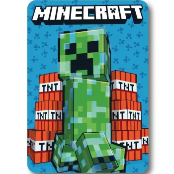 Minecraft TNT polár takaró 100x140cm