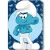 Hupikék Törpikék Hefty Smurf polár takaró 100x140cm