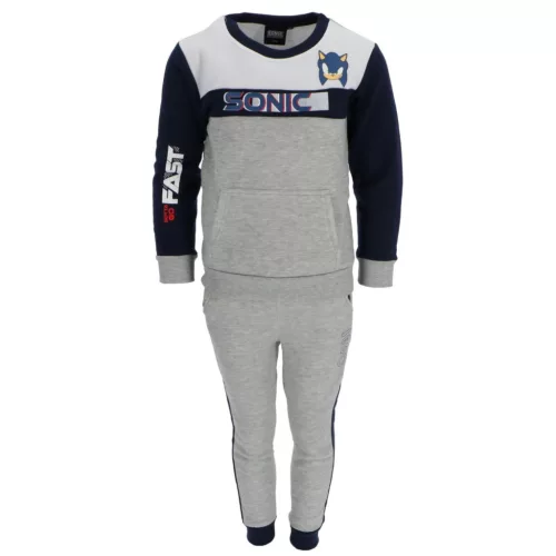 Sonic a sündisznó Grey gyerek melegítő, jogging szett 2 - 8 év / 92 - 128 cm