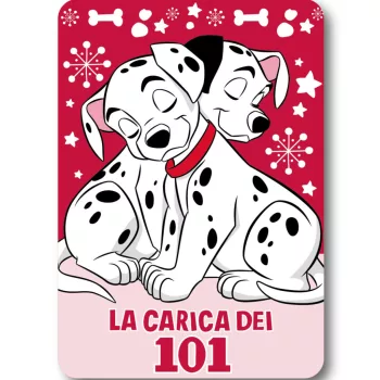 Disney 101 Kiskutya Cuddle Spots polár takaró 100x140cm