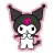 Hello Kitty Kuromi 3D formapárna, díszpárna 40 cm
