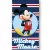 Disney Mickey Navy Stripe fürdőlepedő, strand törölköző 70x140cm (Fast Dry)