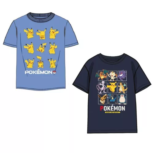 Pokémon Fun Squad gyerek rövid póló, felső 3 - 8 év / 98 - 128 cm