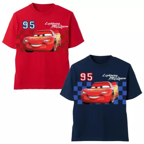 Disney Verdák Fast Lane gyerek rövid póló, felső 2 - 6 év / 92 - 116 cm