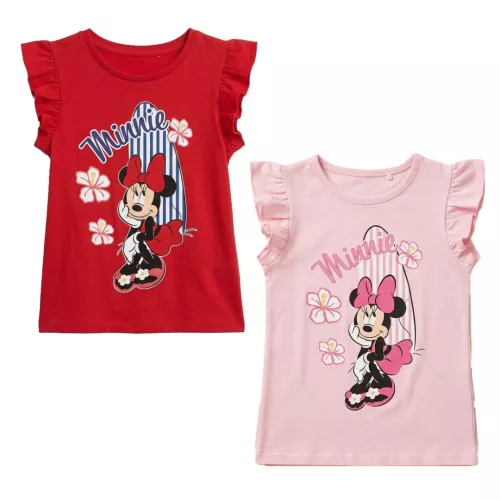 Disney Minnie Fun in the Sun gyerek rövid póló, felső 3 - 8 év / 98 - 128 cm