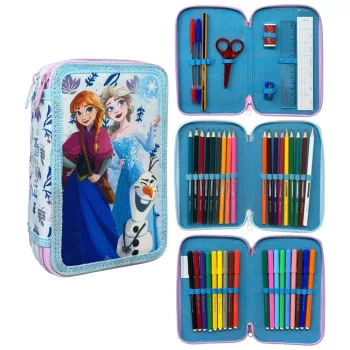 Disney Jégvarázs Fun tolltartó töltött 3 emeletes