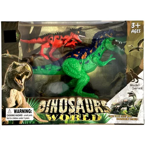 Dinoszaurusz Vulturous műanyag figura 2db-os szett dobozban